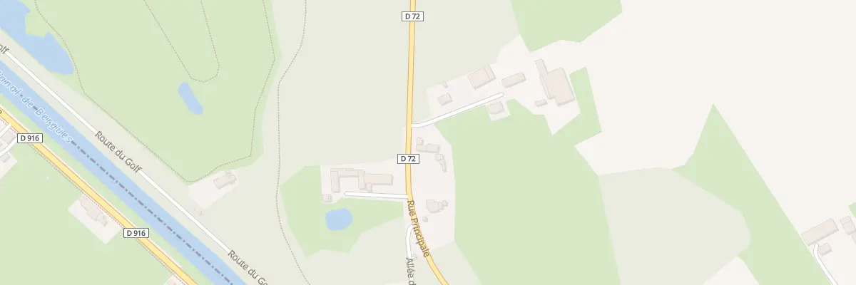 Plan du 1582 Rue Principale CD 72 à Téteghem-Coudekerque-Village