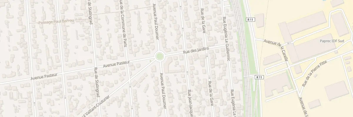 Plan du 34 Rue des Jardins à Villeneuve-le-Roi