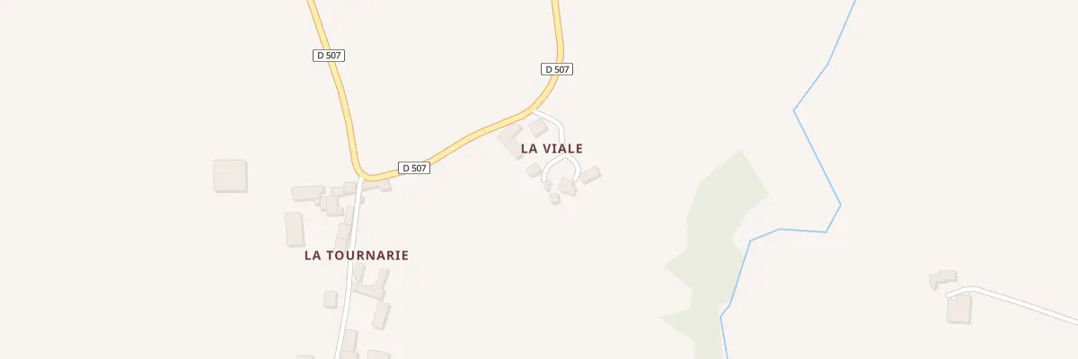 Plan du 5137 La Viale à Quins
