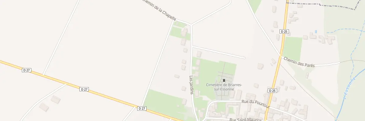 Plan du 95 Le Chemin de la Chapelle à Briarres-sur-Essonne