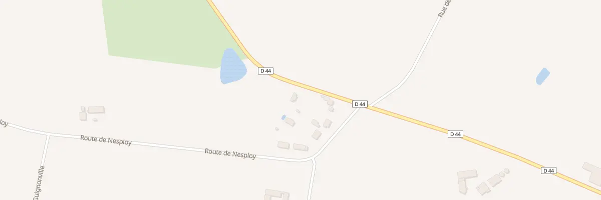 Plan du 988 Rte de Boiscommmun à Quiers-sur-Bezonde