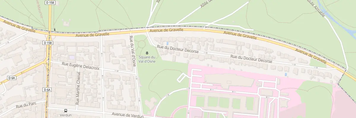 Plan du 8 Rue Docteur Decorse à Saint-Maurice