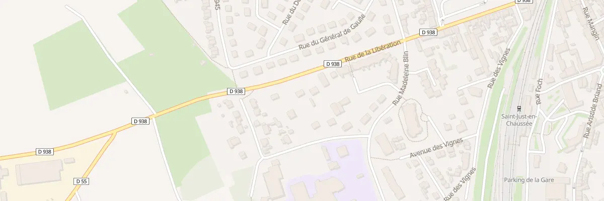 Plan du 125 Rue de la Libération à Saint-Just-en-Chaussée
