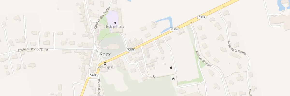 Plan du 14 Rte de St Omer à Socx
