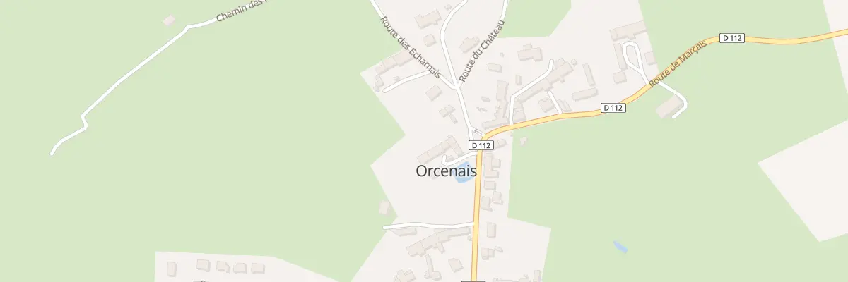 Plan du 2 Imp de la Mare à Orcenais