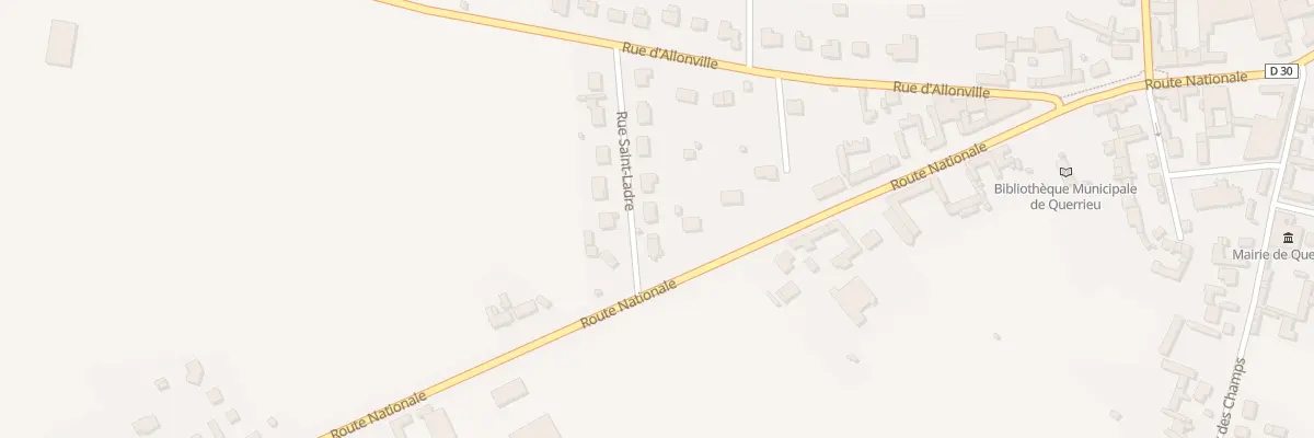 Plan du 3 Rue Saint Ladre à Querrieu