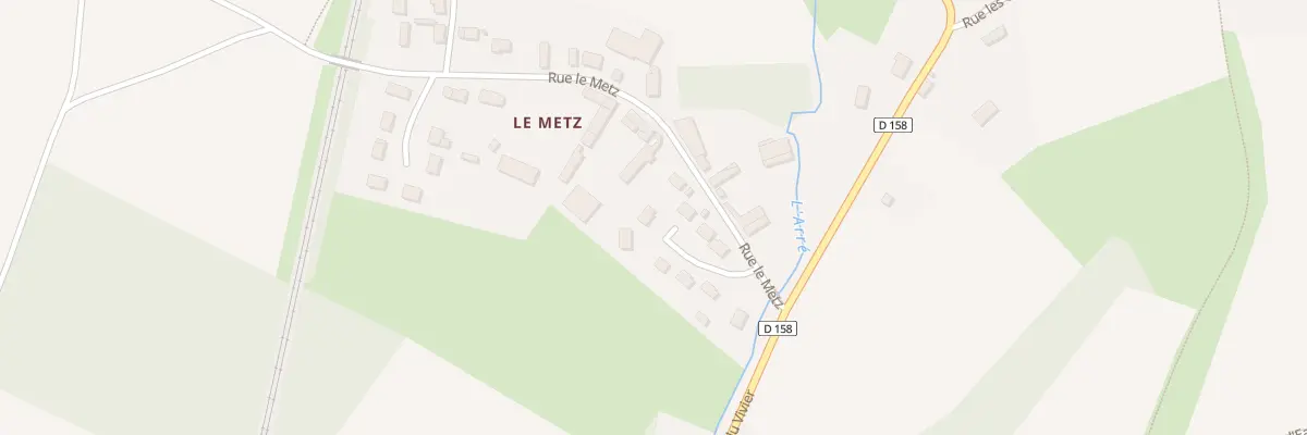 Plan du 8 Rue du Manse à Avrechy