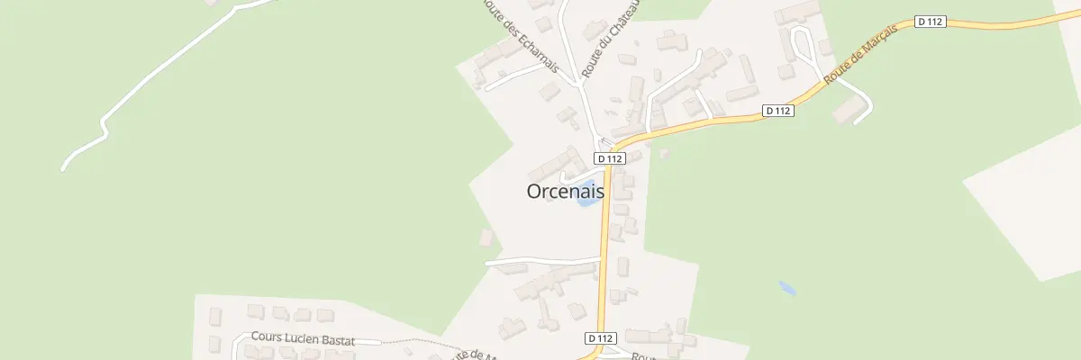 Plan du 4 Imp de la Mare à Orcenais