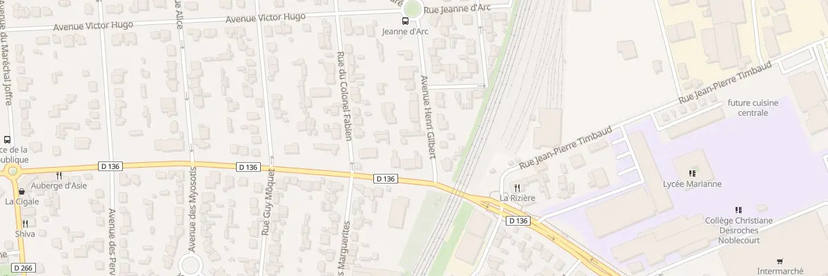 Plan du 3 Rue Henri Gilbert à Villeneuve-le-Roi