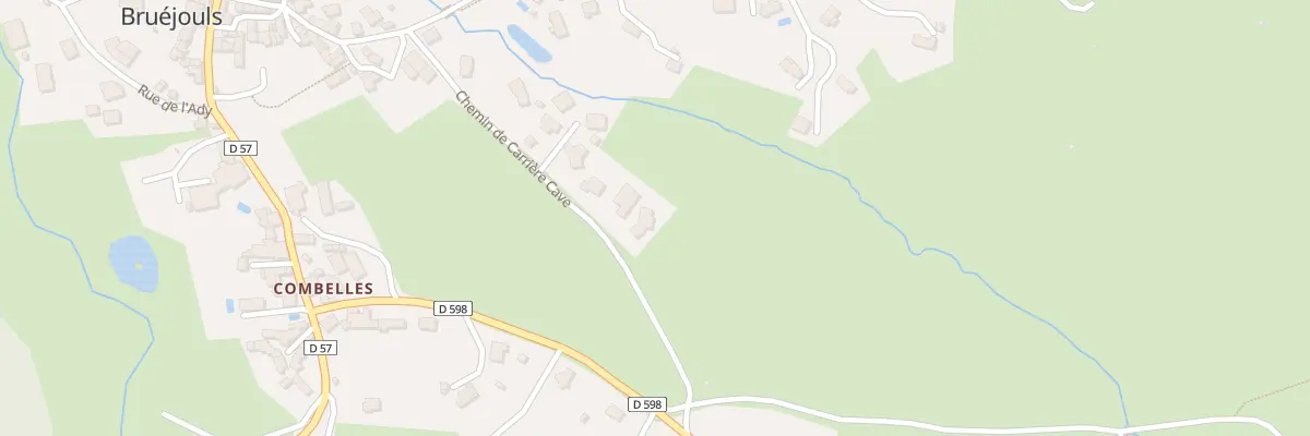 Plan du 17 Che de Carriere Cave à Clairvaux-d’Aveyron