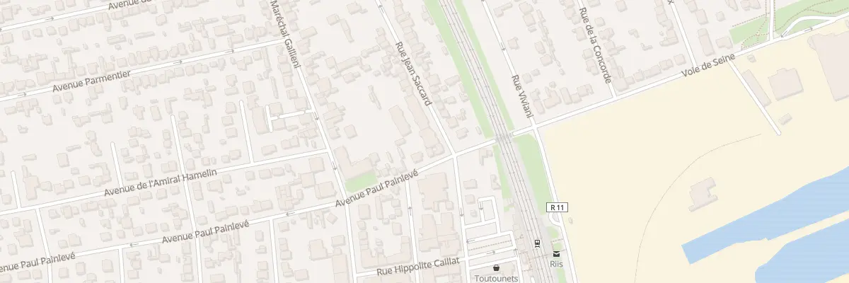 Plan du 3 Rue Jean Saccard à Villeneuve-le-Roi