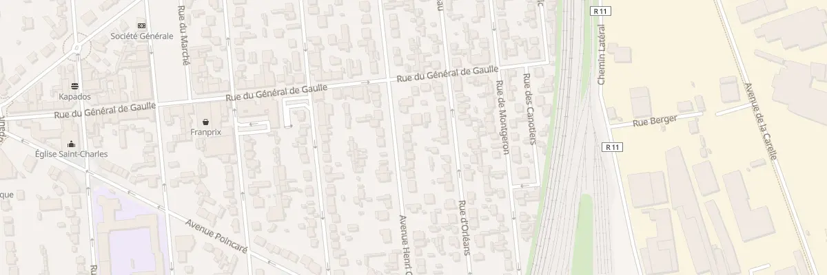 Plan du 56T Rue Henri Gilbert à Villeneuve-le-Roi