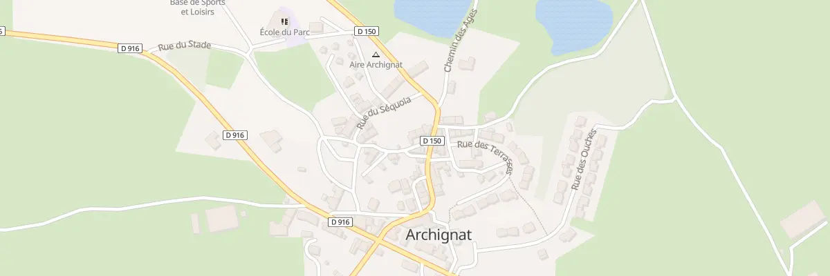 Plan du 6 Rue des Quatre Vents à Archignat