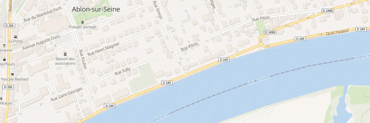 Plan du 47 Quai de la Baronnie à Ablon-sur-Seine