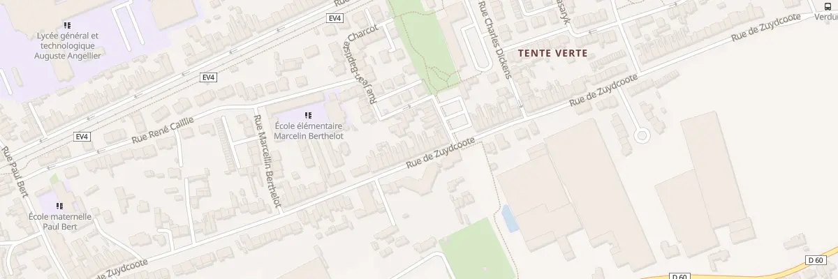 Plan du 403 Rue de Zuydcoote à Dunkerque