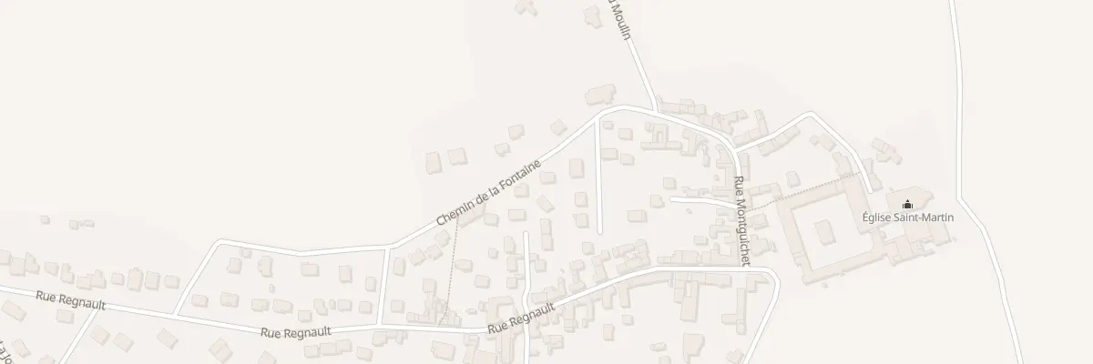 Plan du 9 Rue de la Fontaine à Mareil-en-France