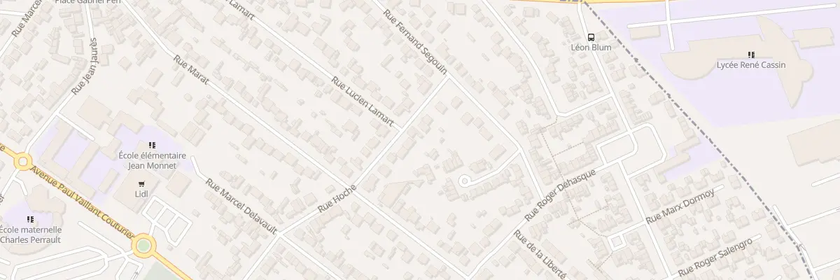 Plan du 28 Rue Hoche à Arnouville