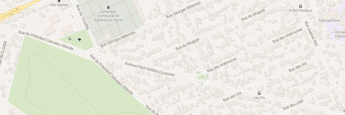 Plan du 14B Rue du Muguet à Vigneux-sur-Seine