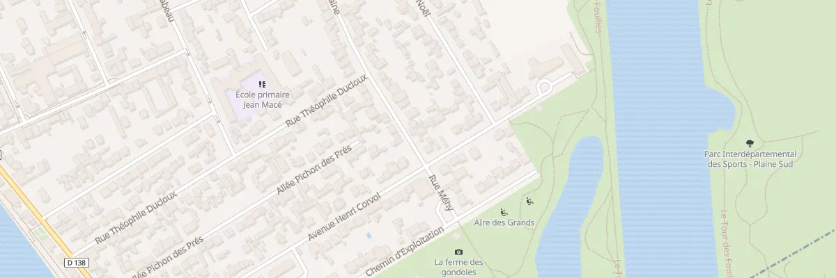 Plan du 121 Rue Alsace Lorraine à Choisy-le-Roi