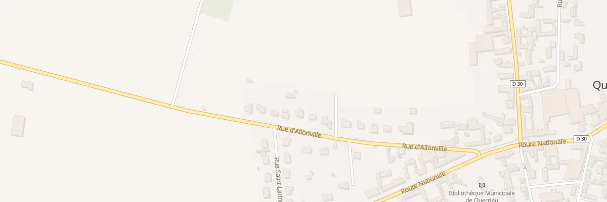 Plan du 24 Rue d’Allonville à Querrieu