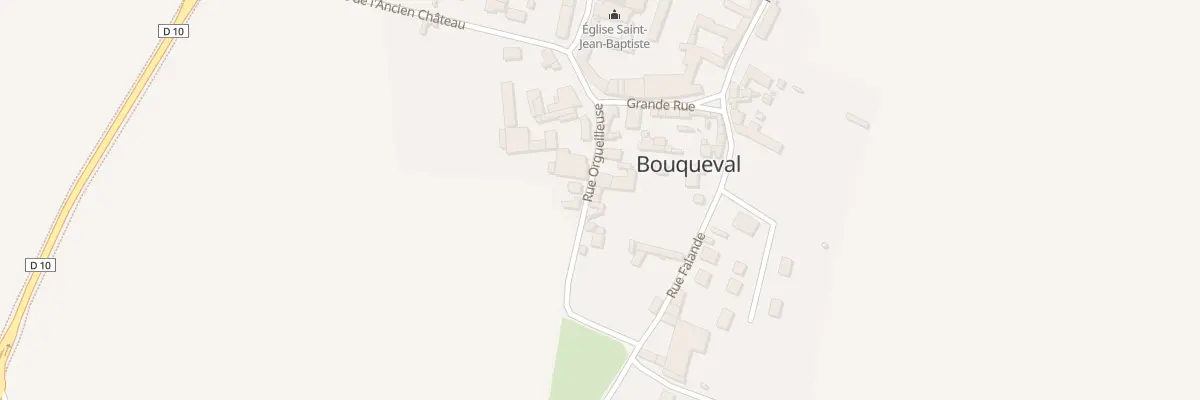 Plan du 9 Rue Orgueilleuse à Bouqueval