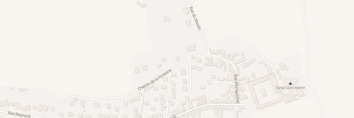 Plan du 6 Rue de la Fontaine à Mareil-en-France