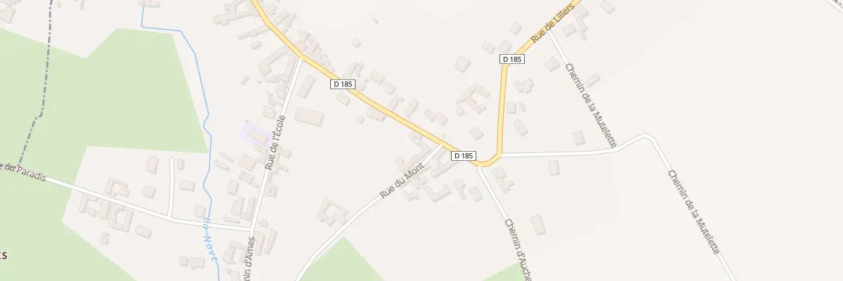 Plan du 37 Rue de Lillers à Lespesses