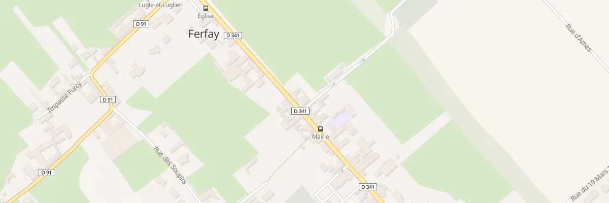 Plan du 74 Chs Brunehaut à Ferfay