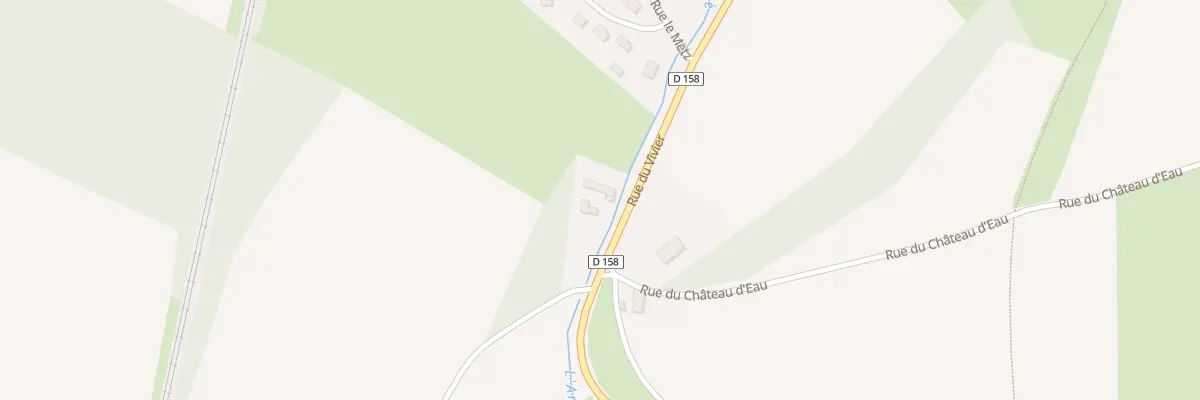 Plan du 1 Rue du Vivier à Avrechy