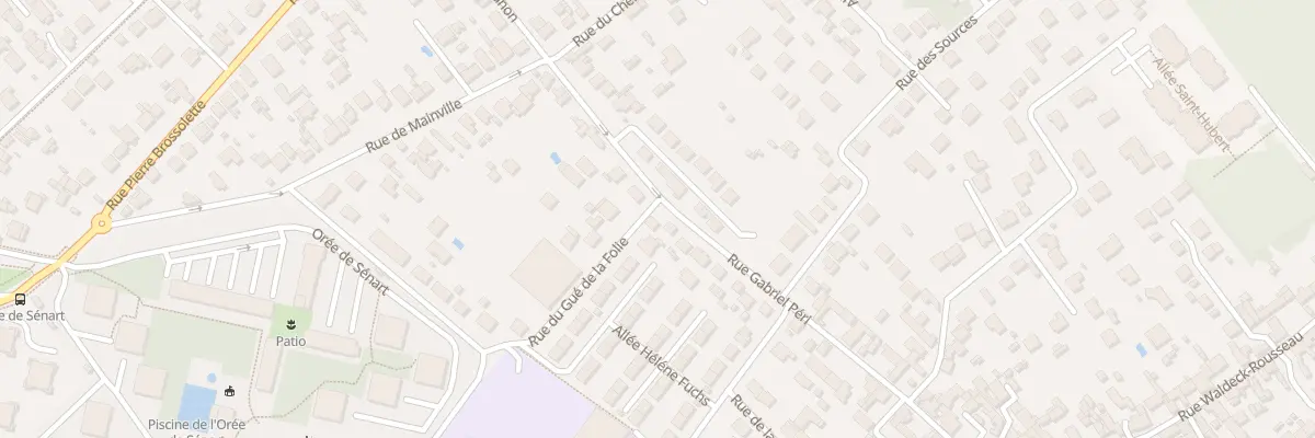 Plan du 10 Rue Gabriel Péri à Draveil