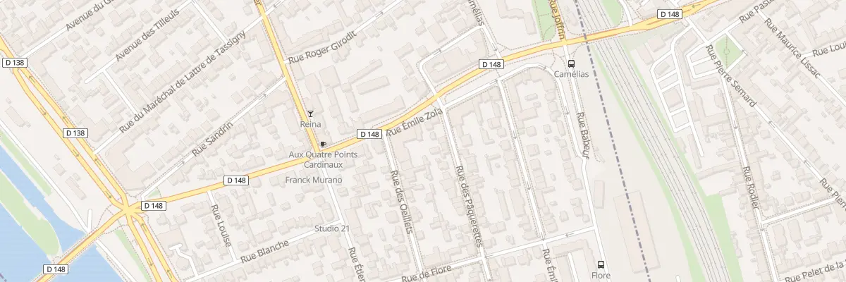 Plan du 2 Rue des Pâquerettes à Alfortville