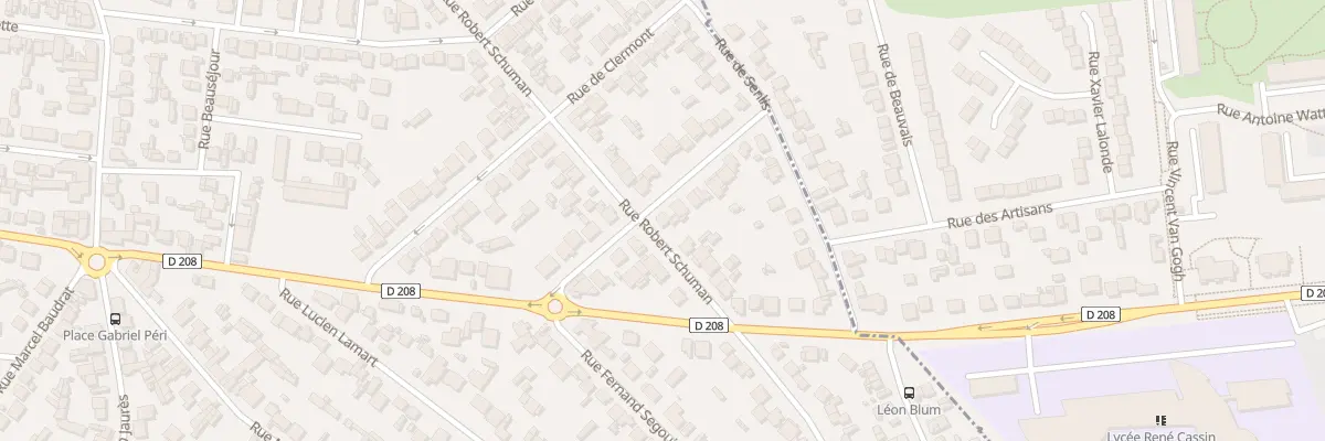 Plan du 79 Rue Robert Schuman à Arnouville
