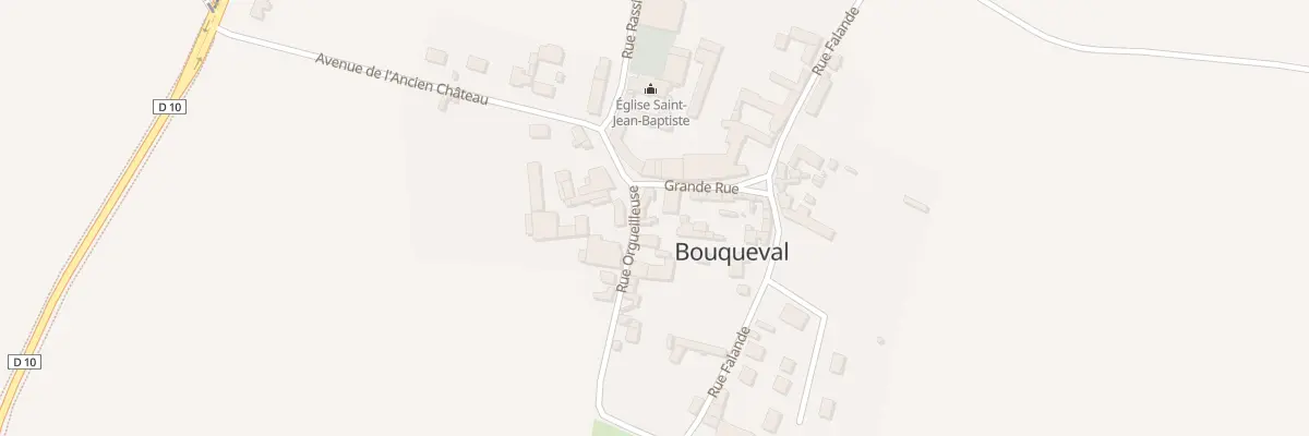 Plan du 4 Pl Eugene Sue à Bouqueval