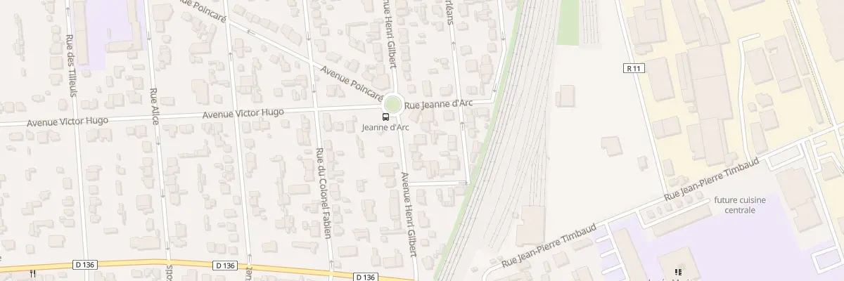Plan du 20 Rue Henri Gilbert à Villeneuve-le-Roi