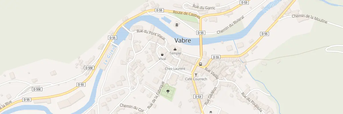 Plan du 3 Imp du Temple à Vabre