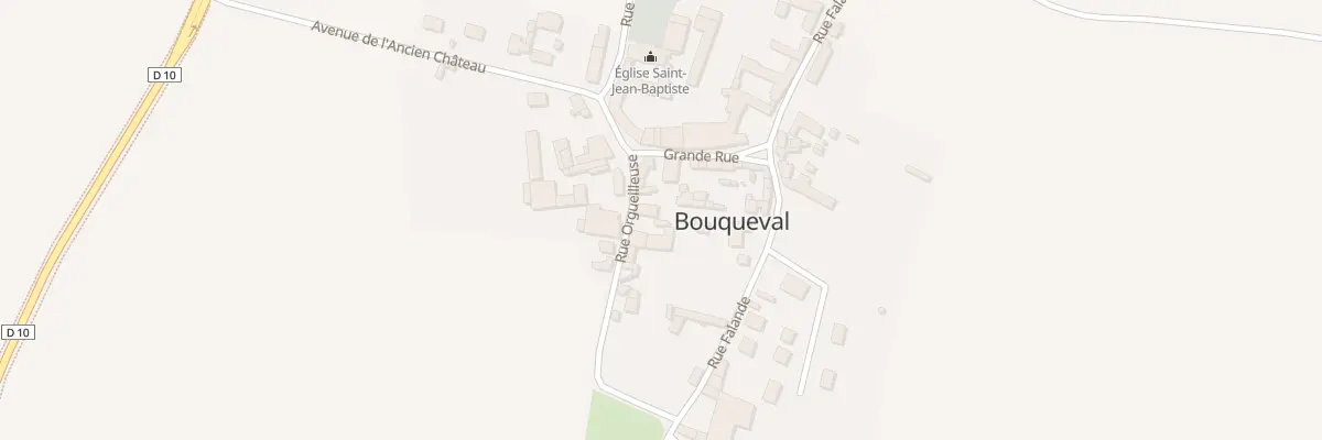 Plan du 5 Rue Orgueilleuse à Bouqueval