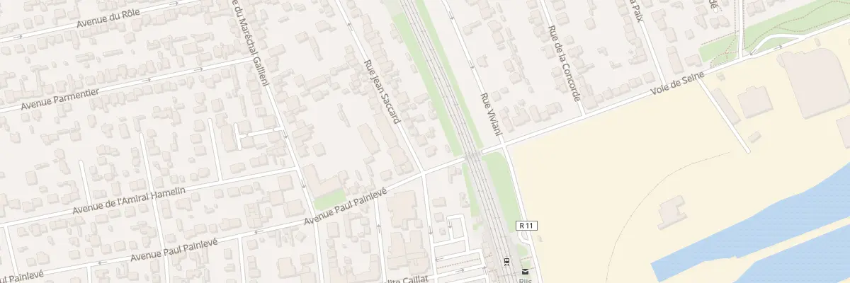 Plan du 4 Rue Jean Saccard à Villeneuve-le-Roi