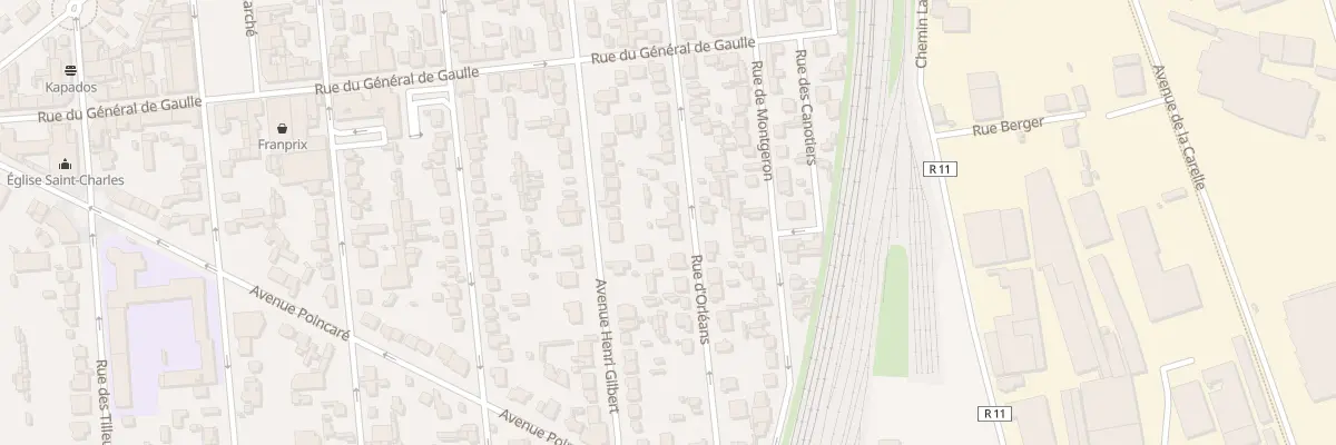 Plan du 41 Rue d’Orleans à Villeneuve-le-Roi