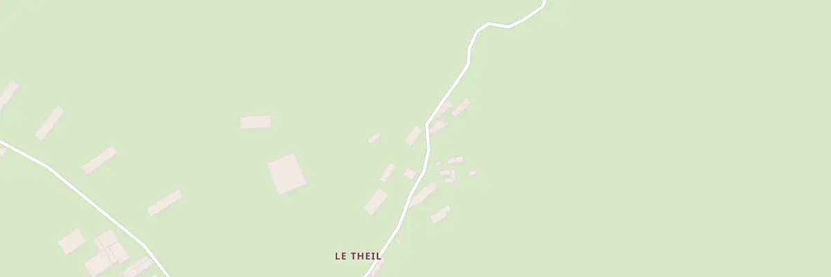 Plan du 15 Le Theil à Saint-Martinien