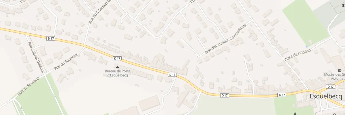 Plan du 62 Rue de la Gare à Esquelbecq