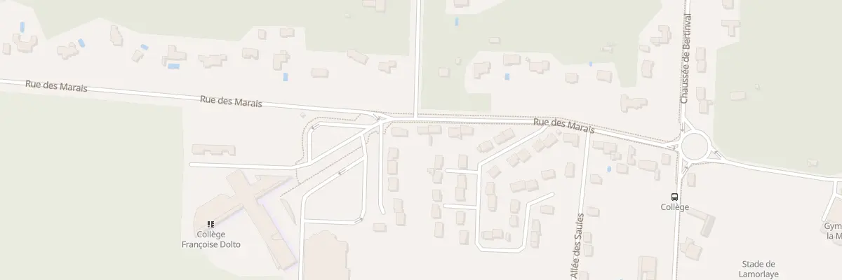 Plan du 63 Rue des Marais à Lamorlaye