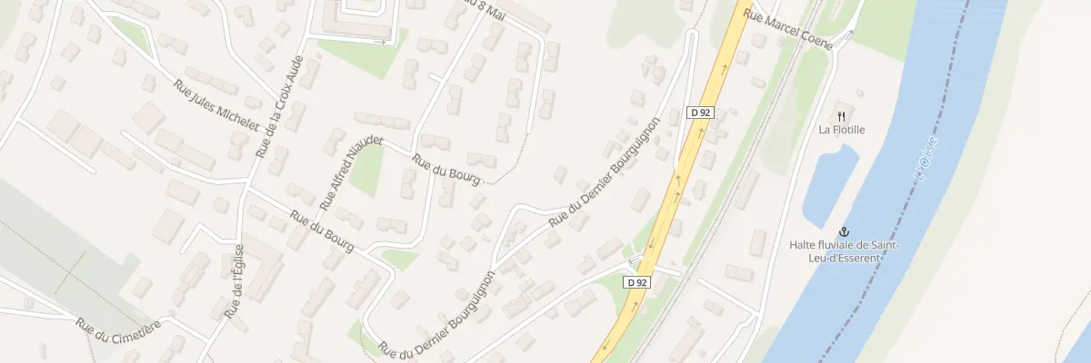 Plan du 23 Rue Dernier Bourguignon à Saint-Leu-d’Esserent