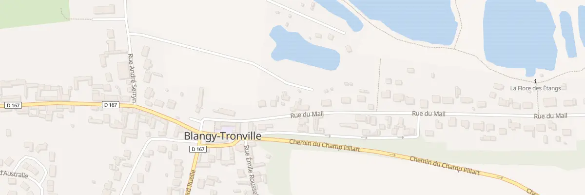 Plan du 5 Rue du Mail à Blangy-Tronville