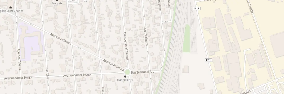 Plan du 23 Rue d’Orleans à Villeneuve-le-Roi