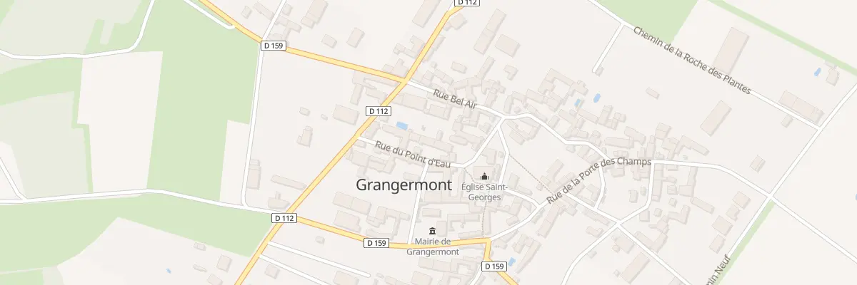 Plan du 4 Rue du Point d’Eau à Grangermont