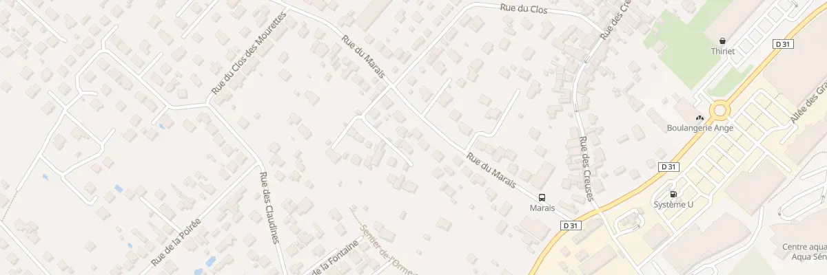 Plan du 108 Rue du Marais à Draveil