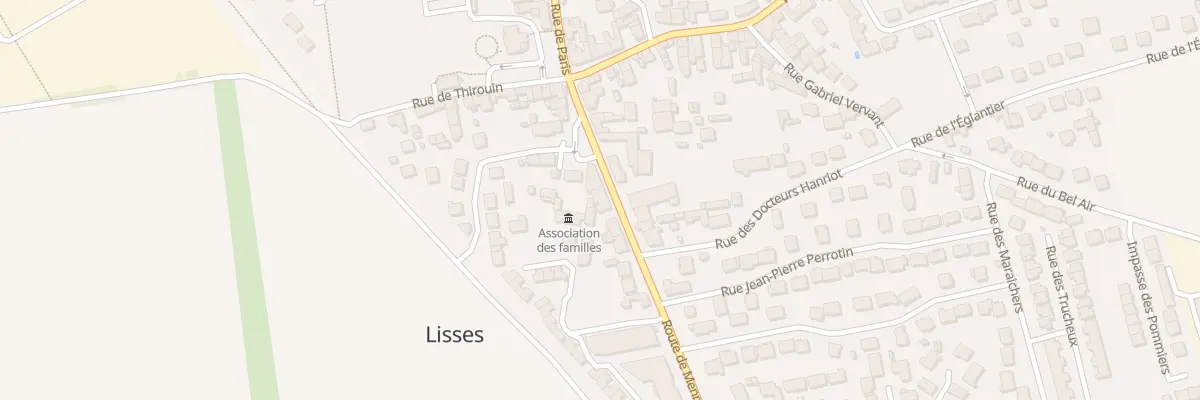 Plan du 7 Rue de Paris à Lisses