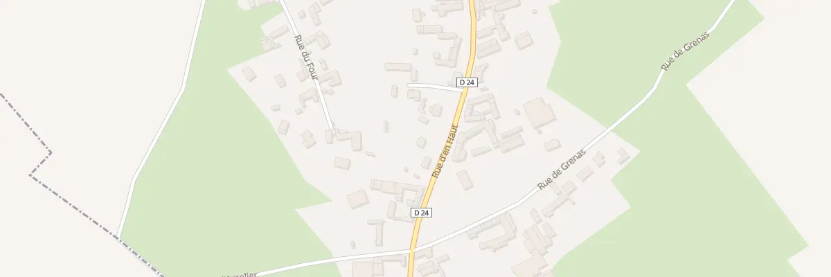 Plan du 24 Rue d’En Haut à Halloy