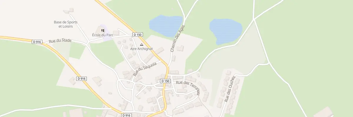 Plan du 2 Che des Ages à Archignat