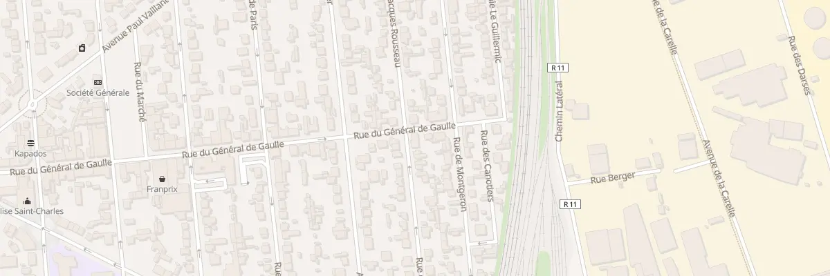 Plan du 58 Rue d’Orleans à Villeneuve-le-Roi